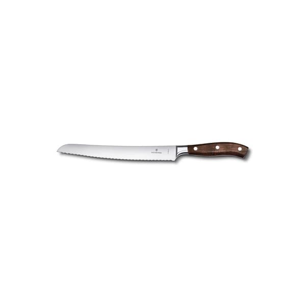 2024 Kitchen Grand Maitre Bread 9In Curved, Serrated Blade, 1In Width At Handle Wood Packaged